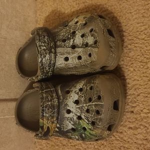 Camo Crocs